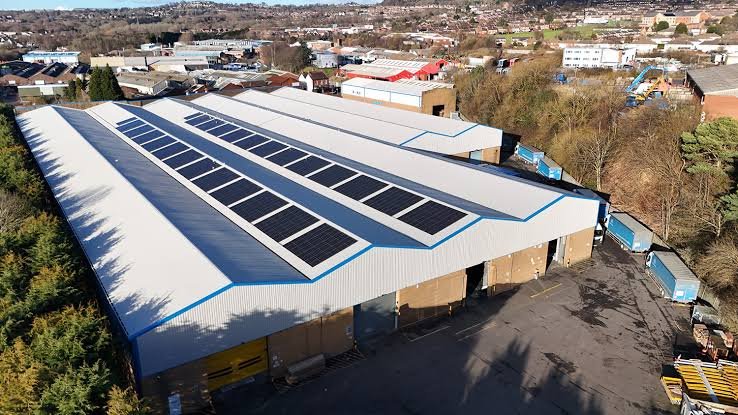 Factory roof reflective coating